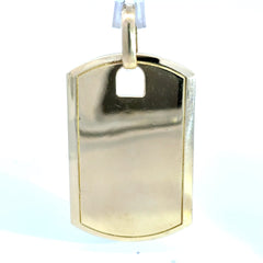 Pendant Dog Tag 64.5 10K