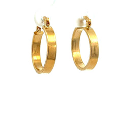 Earrings Fancy Hoops 19 3.5mm 10K