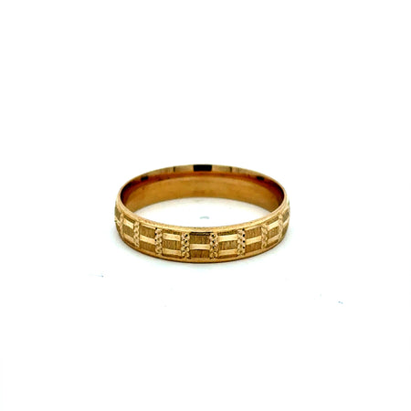 Ring Men’s Wedding Band 11.5 5mm 10K