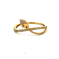 Ring Women's with CZ 7 1mm 10K