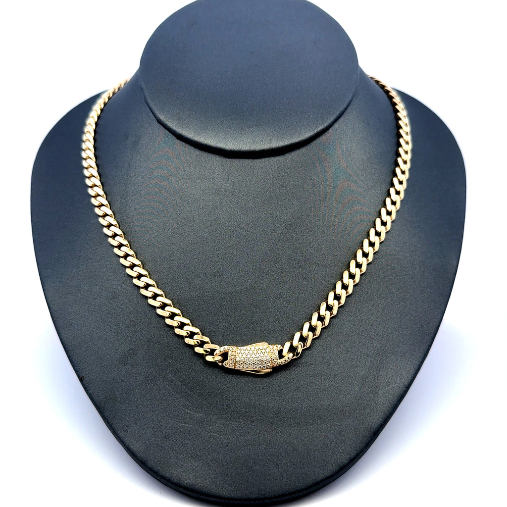 Chain Monaco 5mm 22" 10K