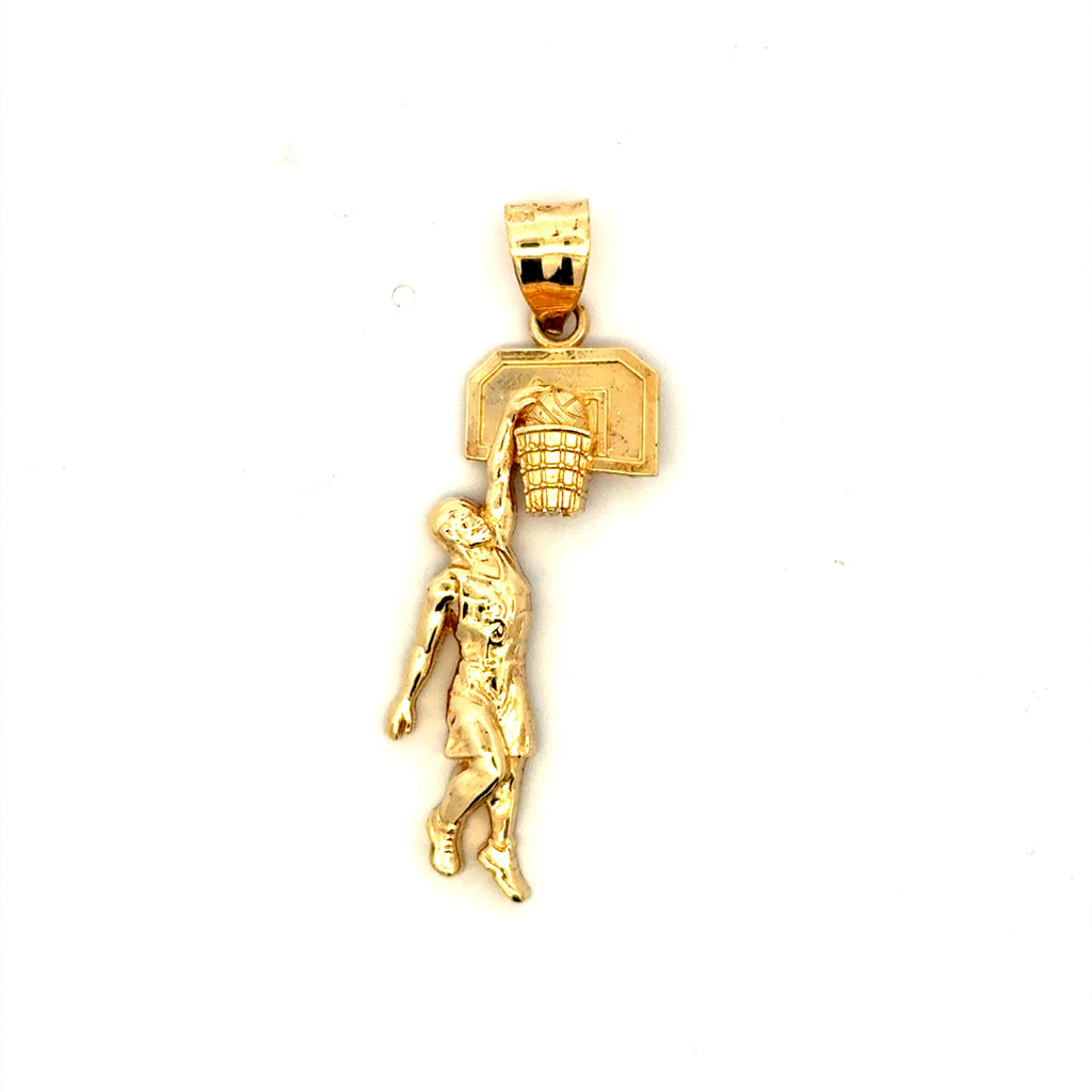 Pendant Basketball Player 44 14K