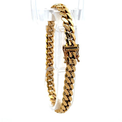 Bracelet Cuban Link 7mm 7.5" 14K