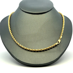 Chain Hollow Rope 3mm 24" 10K