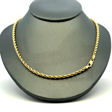 Chain Hollow Rope 3mm 20" 10K