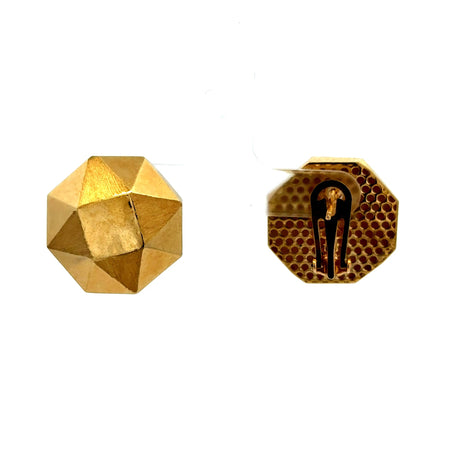 Earrings Omega Lock 22.5 22.5mm 10K