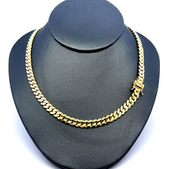 Chain Concave Link 6mm 22" 10K
