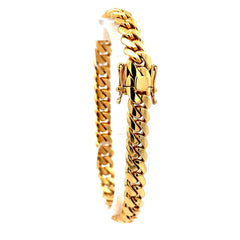 Bracelet Cuban Link 8mm 8" 14K