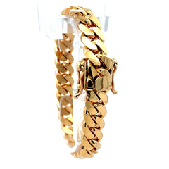 Bracelet Cuban Link 11mm 8" 14K