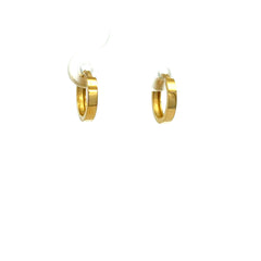 Earrings Huggie 11 2mm 10K