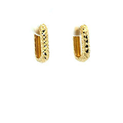 Earrings Fancy Hoops 31.5 2.5mm 10K