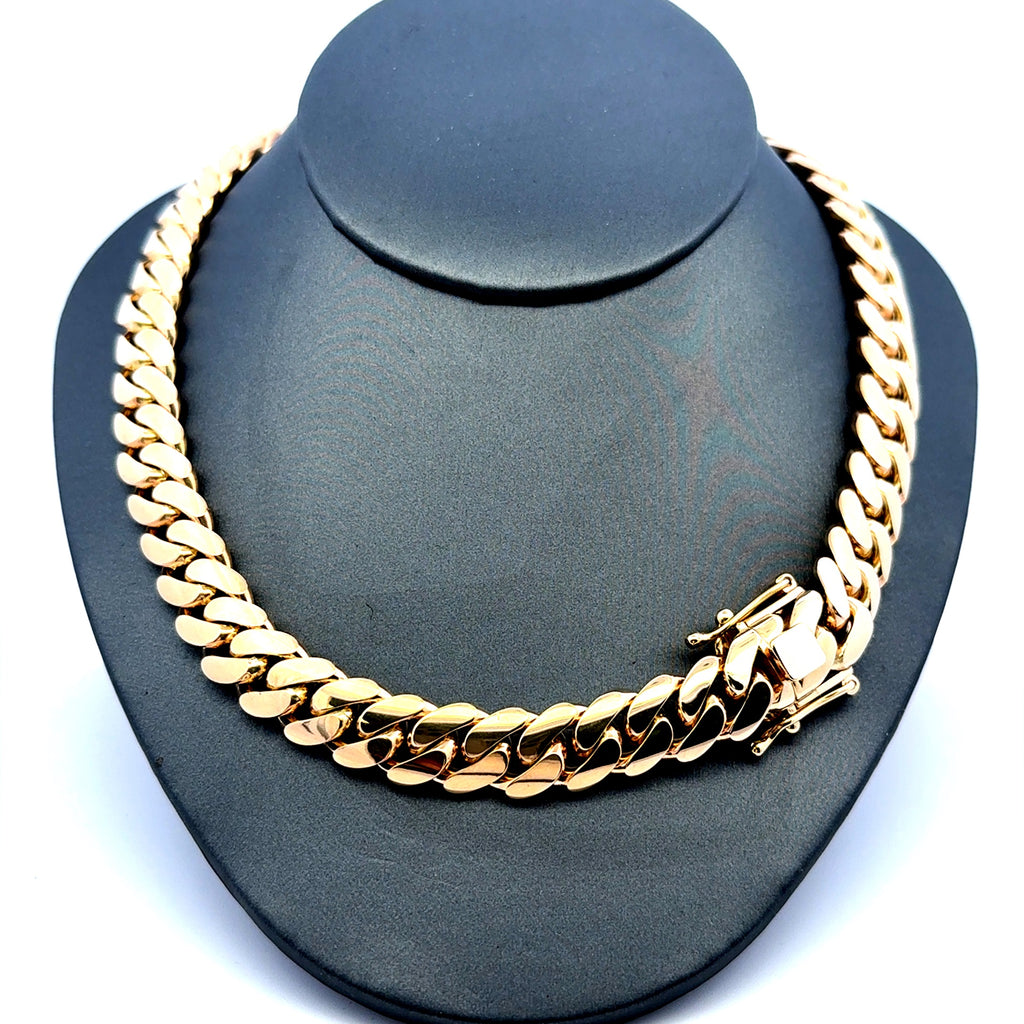 Chain Cuban Link 11.5mm 24" 10K