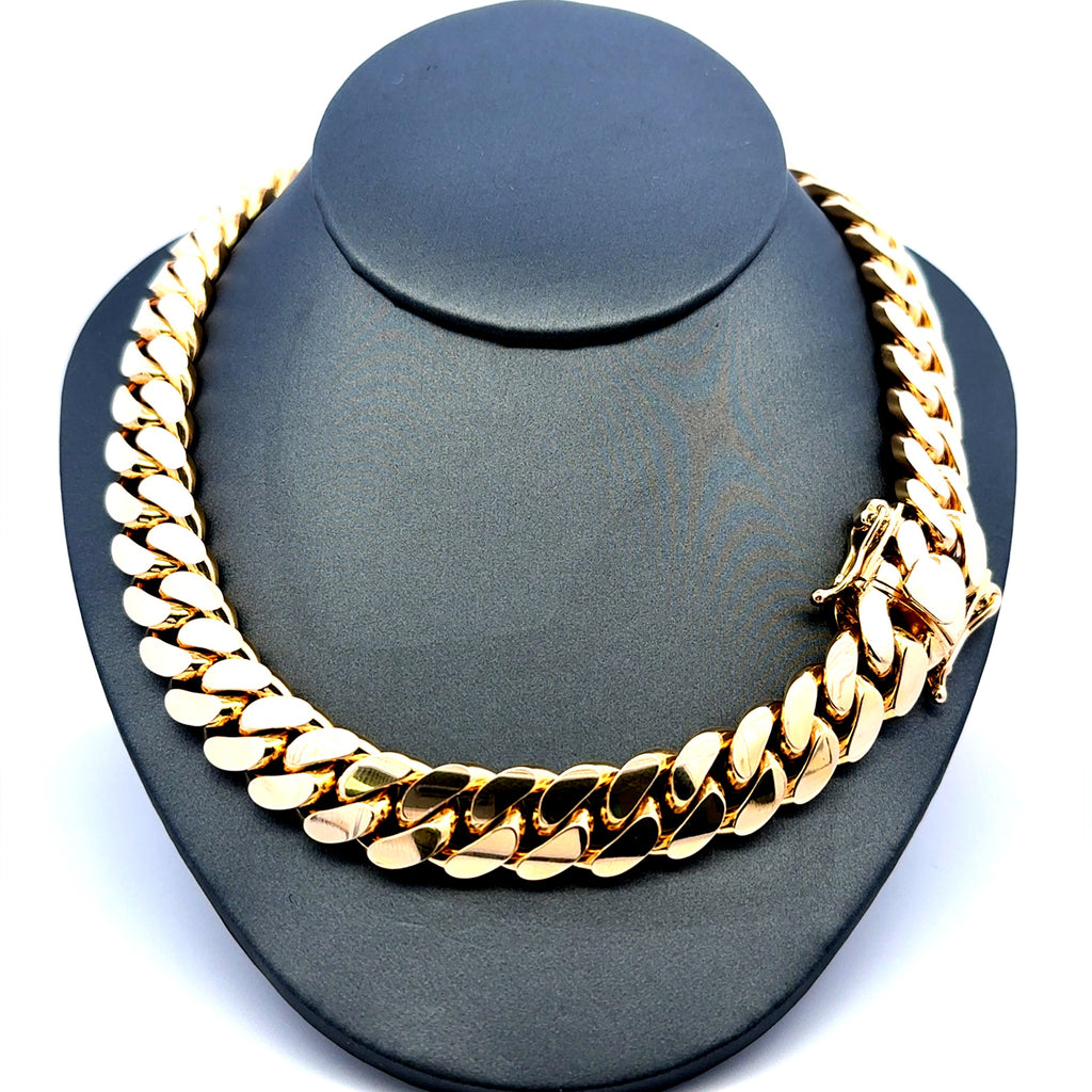 Chain Cuban Link 14mm 22" 10K