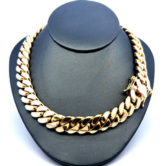 Chain Cuban Link 14mm 22" 10K