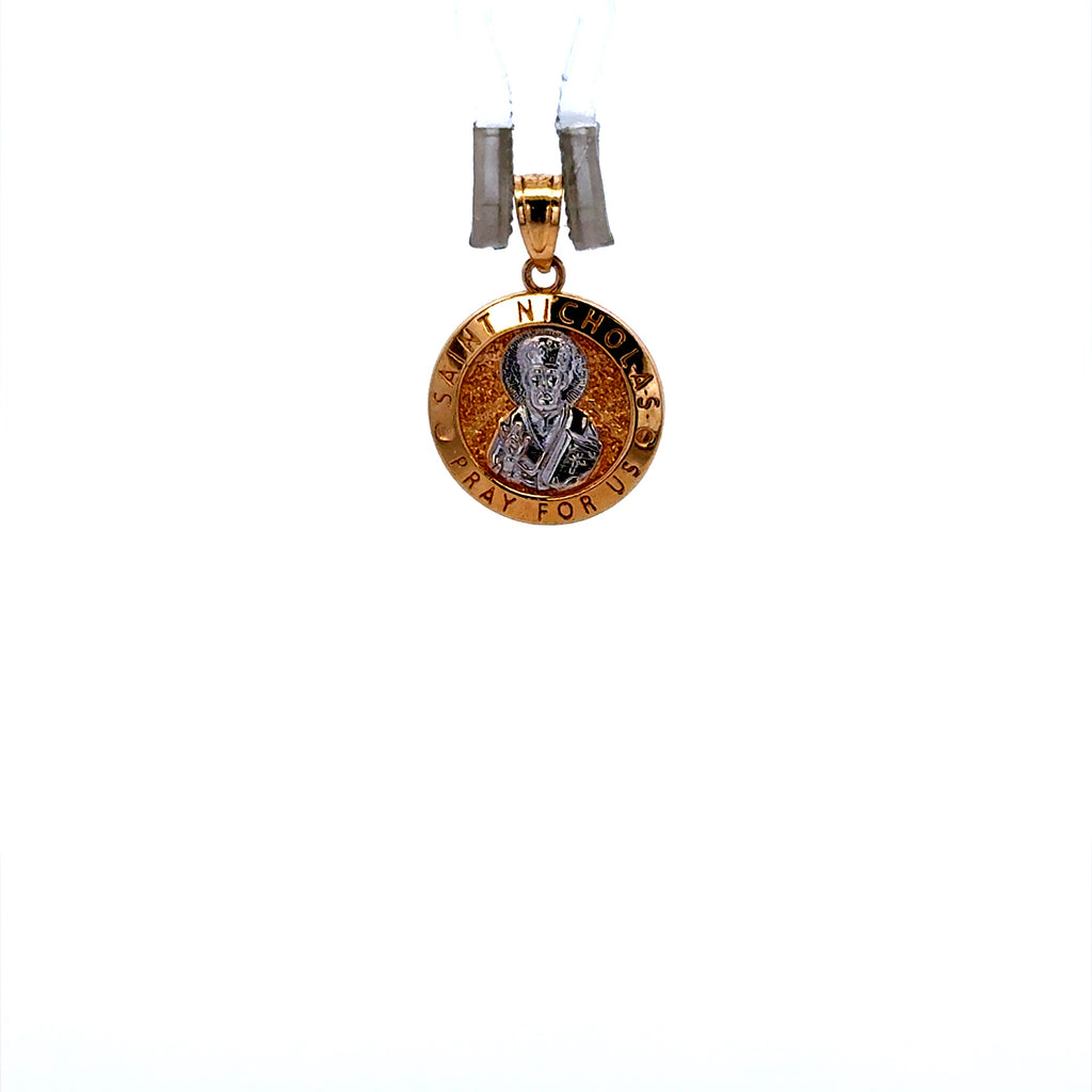 Pendant Saint Nicholas 20.5 14K