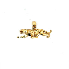 Pendant Hunting Panther 17.5 14K