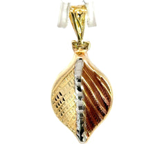Pendant Leaf-Shaped 36 10K