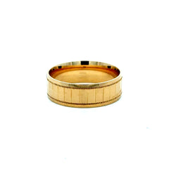 Ring Men’s Wedding Band 9.5 7mm 10K