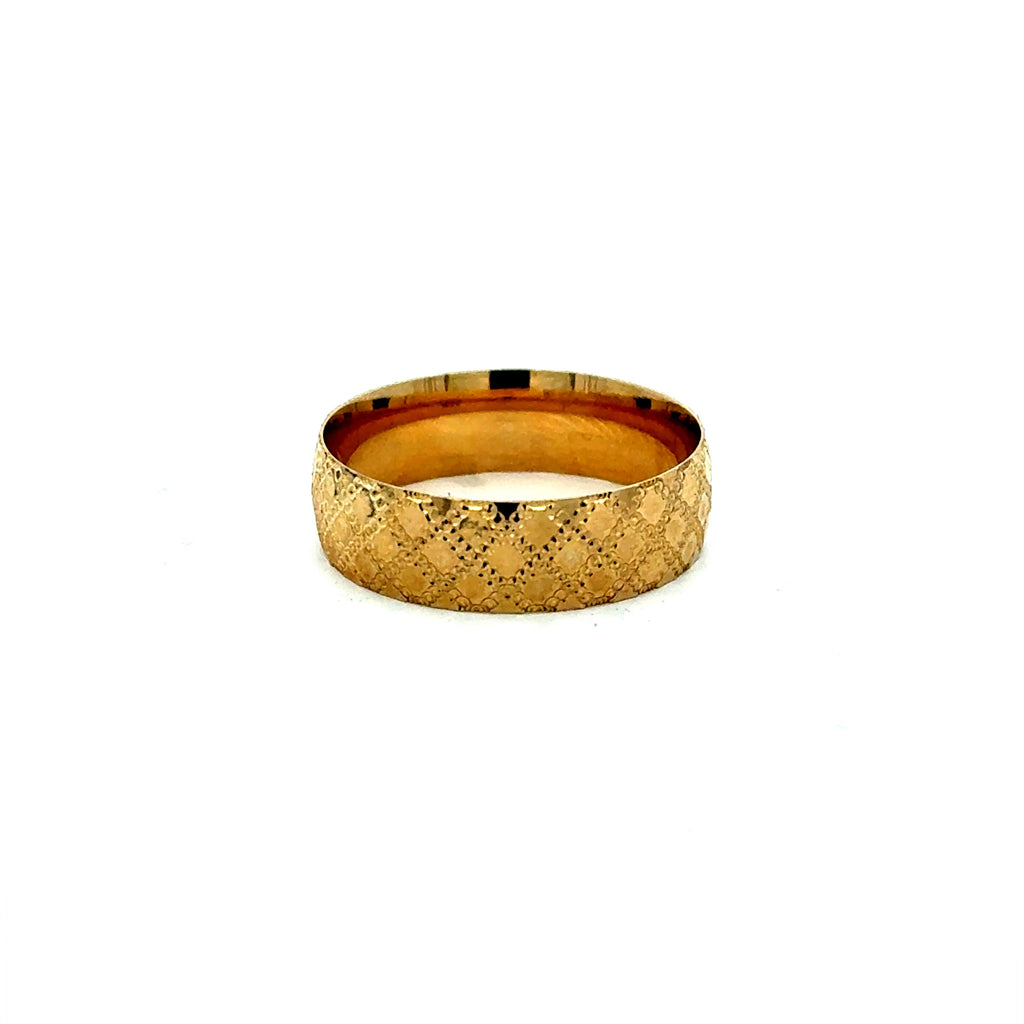 Ring Men’s Wedding Band 11.5 7mm 10K