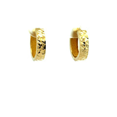 Earrings Fancy Hoops 14 3.5mm 10K