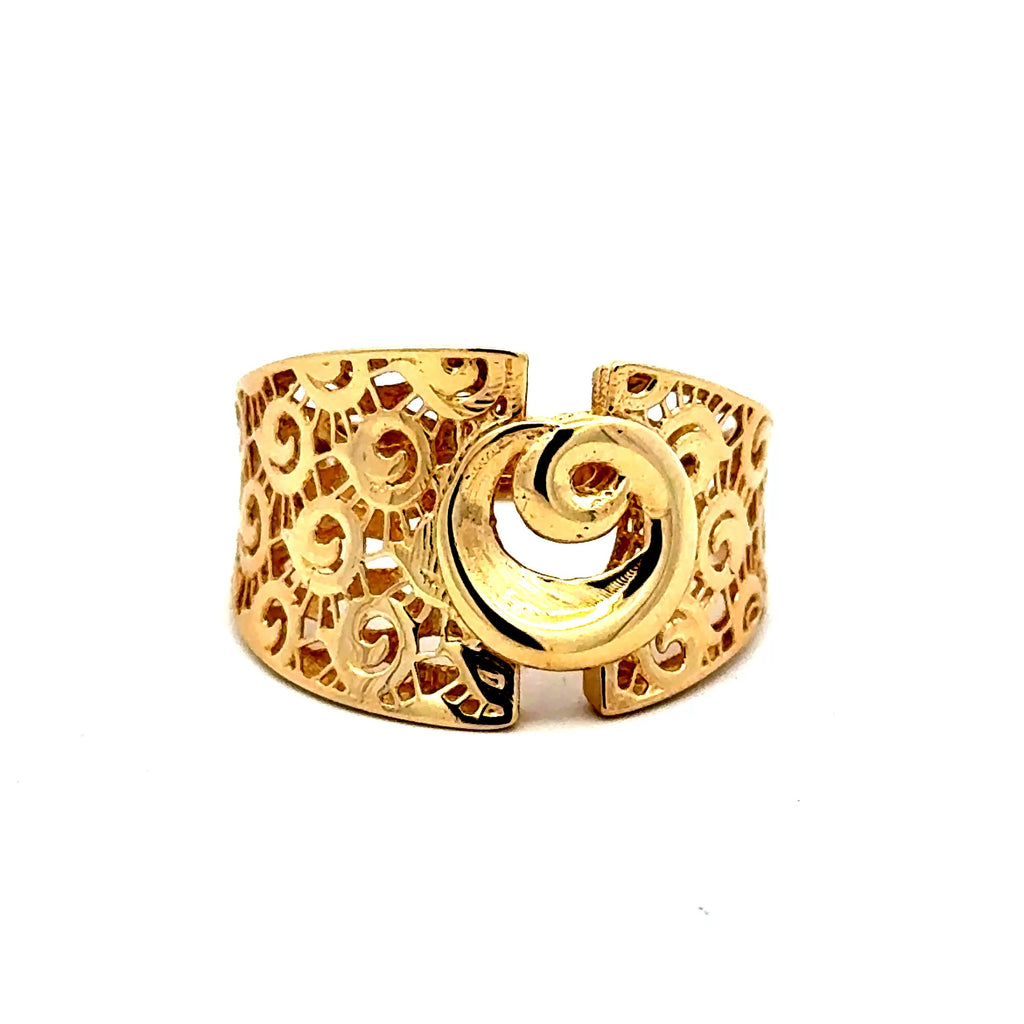 Ring Women's Symmetry 8.5 3mm 14K