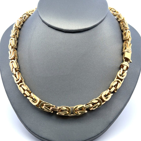 Chain Box Byzantine 6.5mm 23" 10K