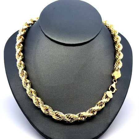 Chain Hollow Rope 8mm 28" 10K