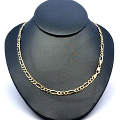 Chain Figaro 4mm 20" 10K