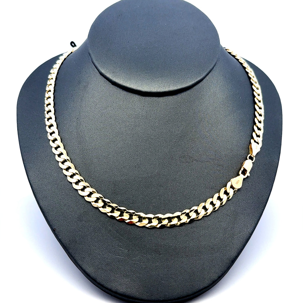 Chain Curb Link 6mm 24" 10K