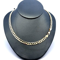 Chain Curb Link 6mm 24" 10K