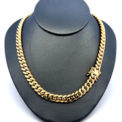 Chain Cuban Link 7.5mm 26" 14K