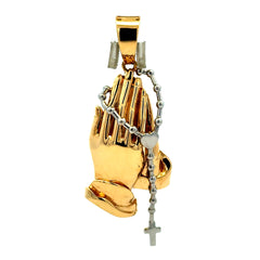 Pendant Praying Hands 64.5 14K