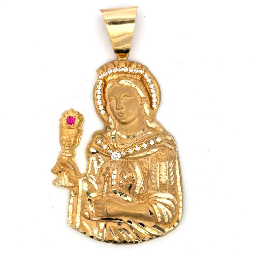 Pendant ’Santa Bárbara’ 89.5 10K