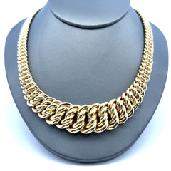 Necklaces Princess Cut 19.5mm 16" 14K