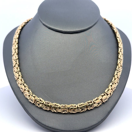 Necklaces Byzantine 7.5mm 18" 10K