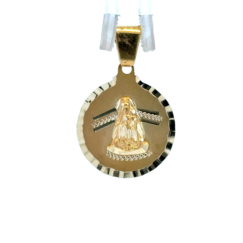Pendant ‘Virgen de la Caridad del Cobre’ 28.5 10K