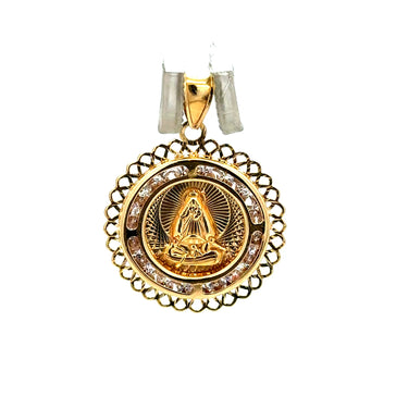 Pendant ‘Virgen de la Caridad del Cobre’ 26.5 10K