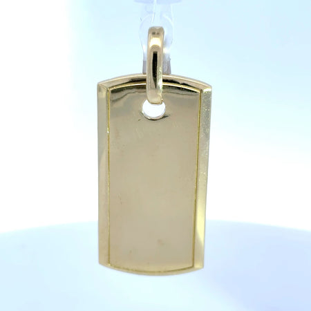 Pendant Dog Tag 59 10K