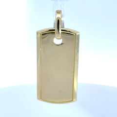 Pendant Dog Tag 59 10K