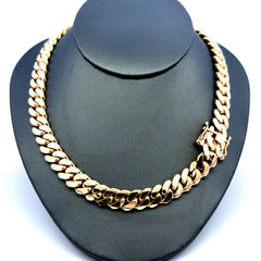 Chain Cuban Link 10mm 22" 14K