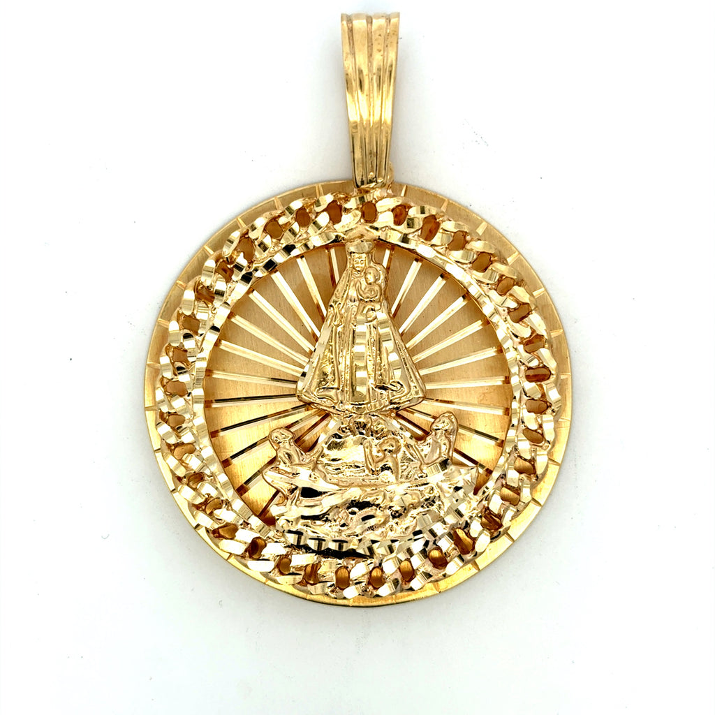 Pendant ‘Virgen de la Caridad del Cobre’ 87.5 10K