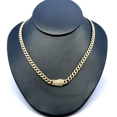 Chain Monaco 5mm 16" 10K