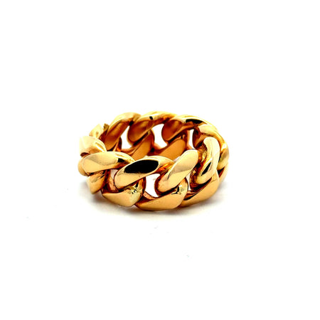 Ring Cuban Link 9 11mm 14K