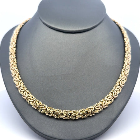 Necklaces Byzantine 6.5mm 18" 10K