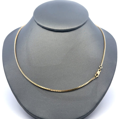 Chain Box Link 1.5mm 20" 10K