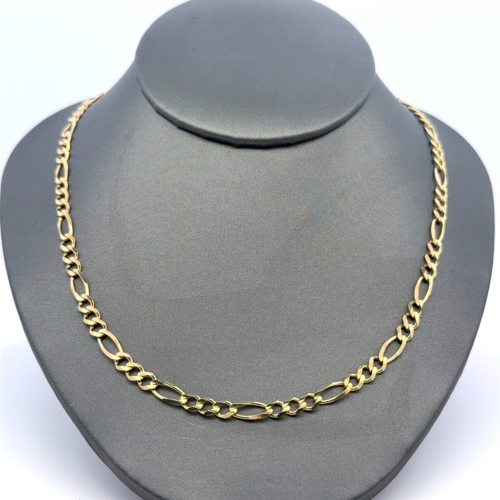 Chain Figaro 4.5mm 24" 10K