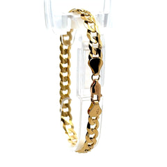 Bracelet Curb Link 7.5mm 8" 10K