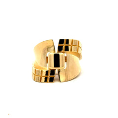 Ring Women's Bold Oversized 9 3mm 10K