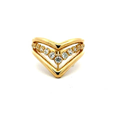 Ring Women's 7.5 2mm 10K