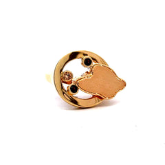 Ring Women’s Shapes & CZ 7 2.5mm 14K